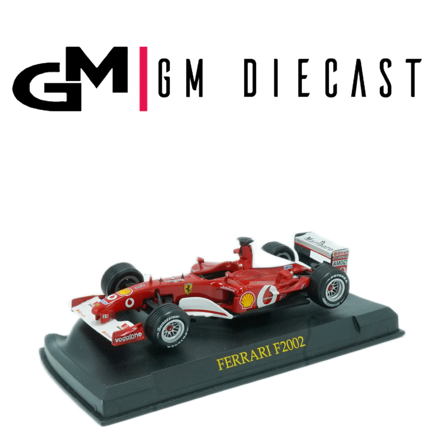 Ferrari F2002 #1 Season 2002 Schumacher 1/43 *Front Damage