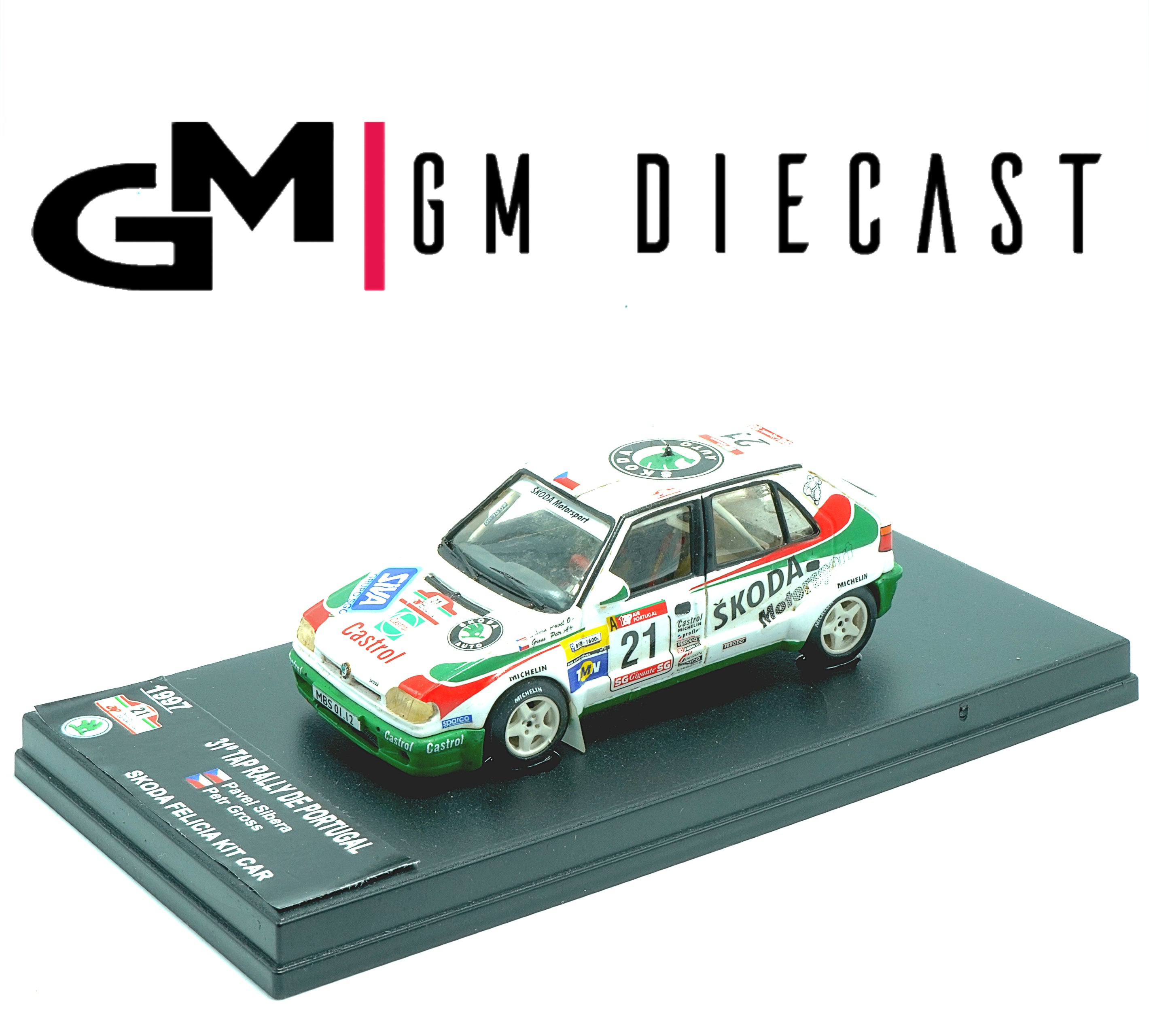 Skoda Felicia #21 Rally Portugal 1997 P.Sibera/P.Gross