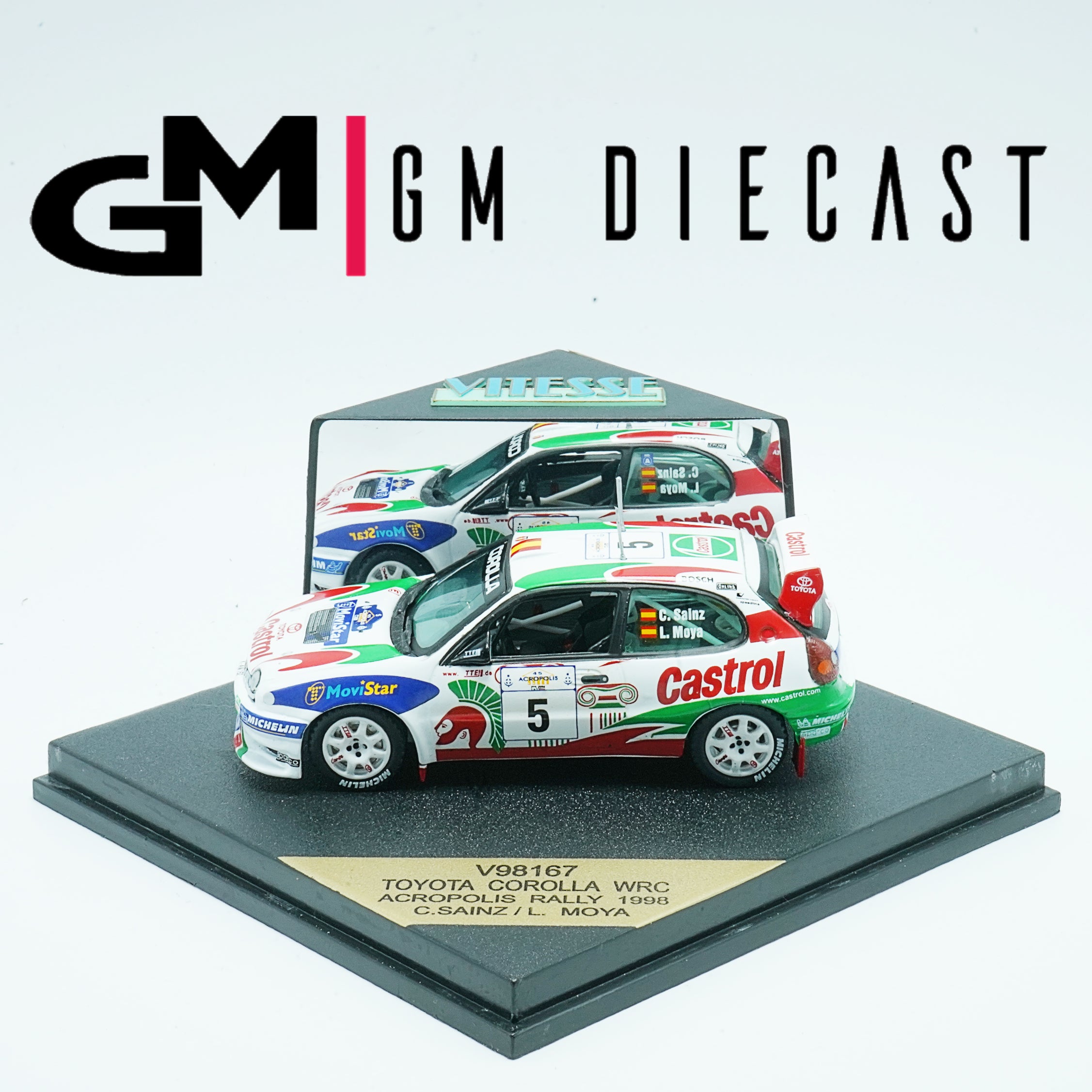Toyota Corolla WRC #5 Safari Rally Kenya 1998 C.Sainz/L.Moya 1:43