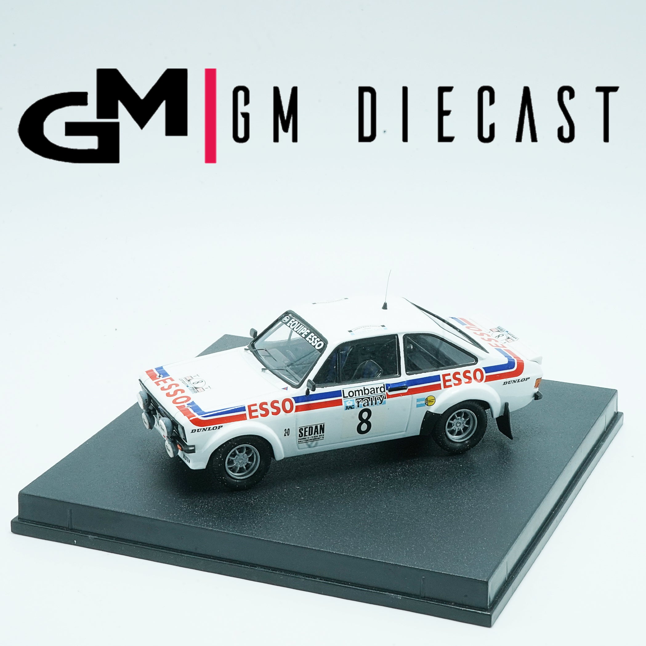 Ford Escort Mk II #8 Rally Rac 1979 R.Clark/N.wilson