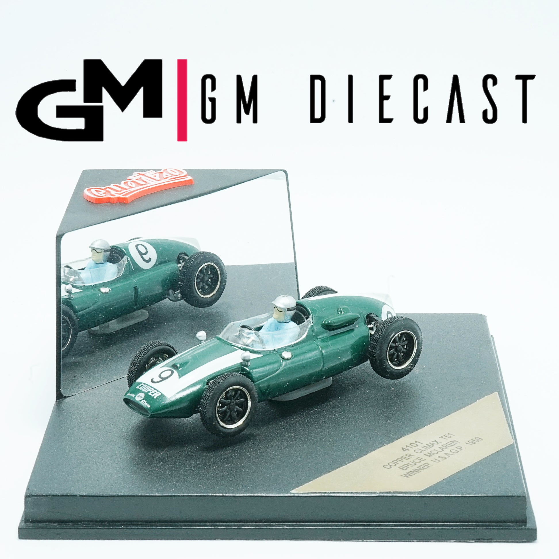 Cooper Climax T51 #9 Winner U.S.A GP 1959 B.Mclaren 1:43
