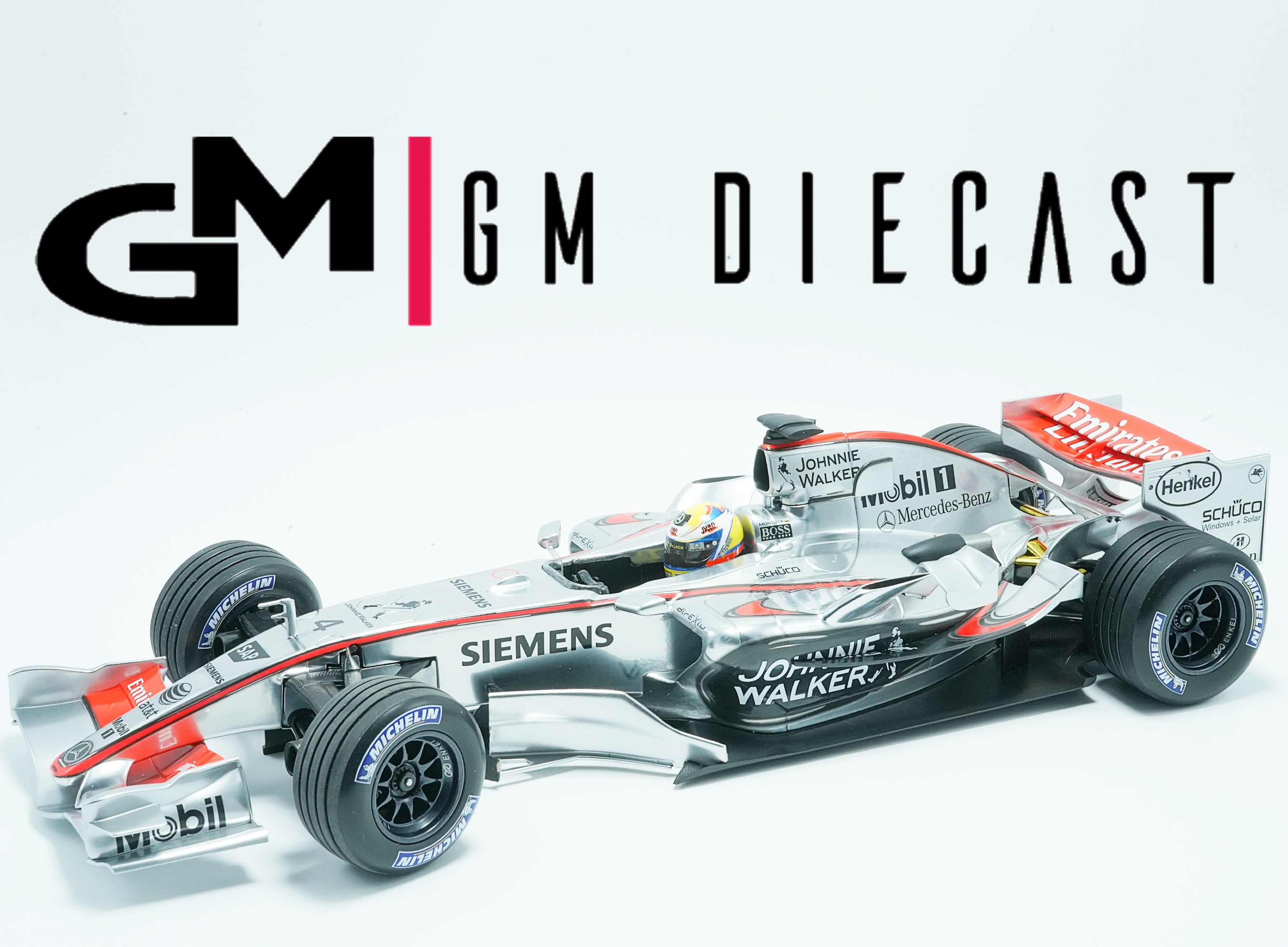 McLaren Mercedes MP4-21 #4 J.P. Montoya 2006 1/18