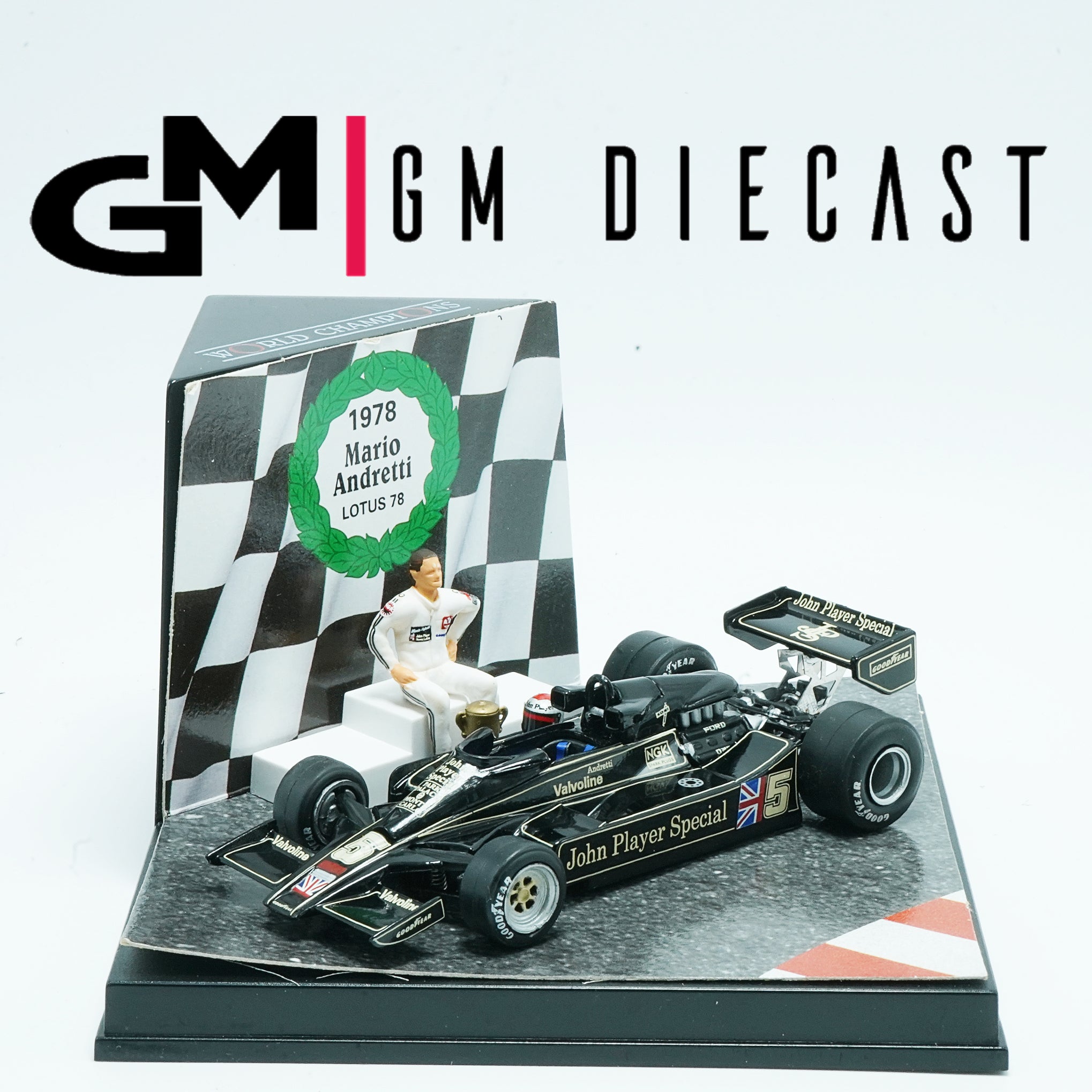 Lotus 78 #5 World Champion 1978 M.Andretti 1:43
