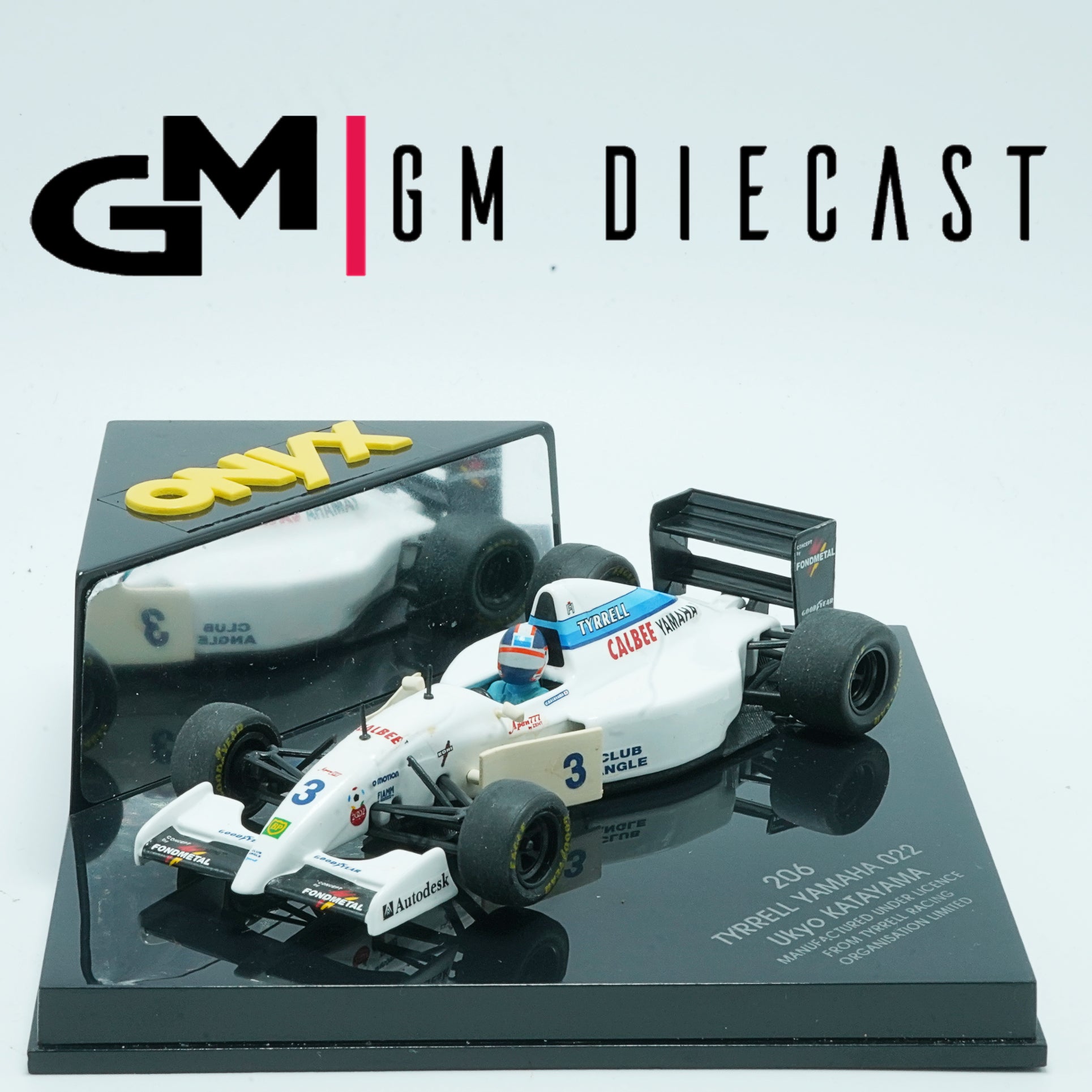 Tyrrell Yamaha 022 #16 Ukyo Katayama 1:43