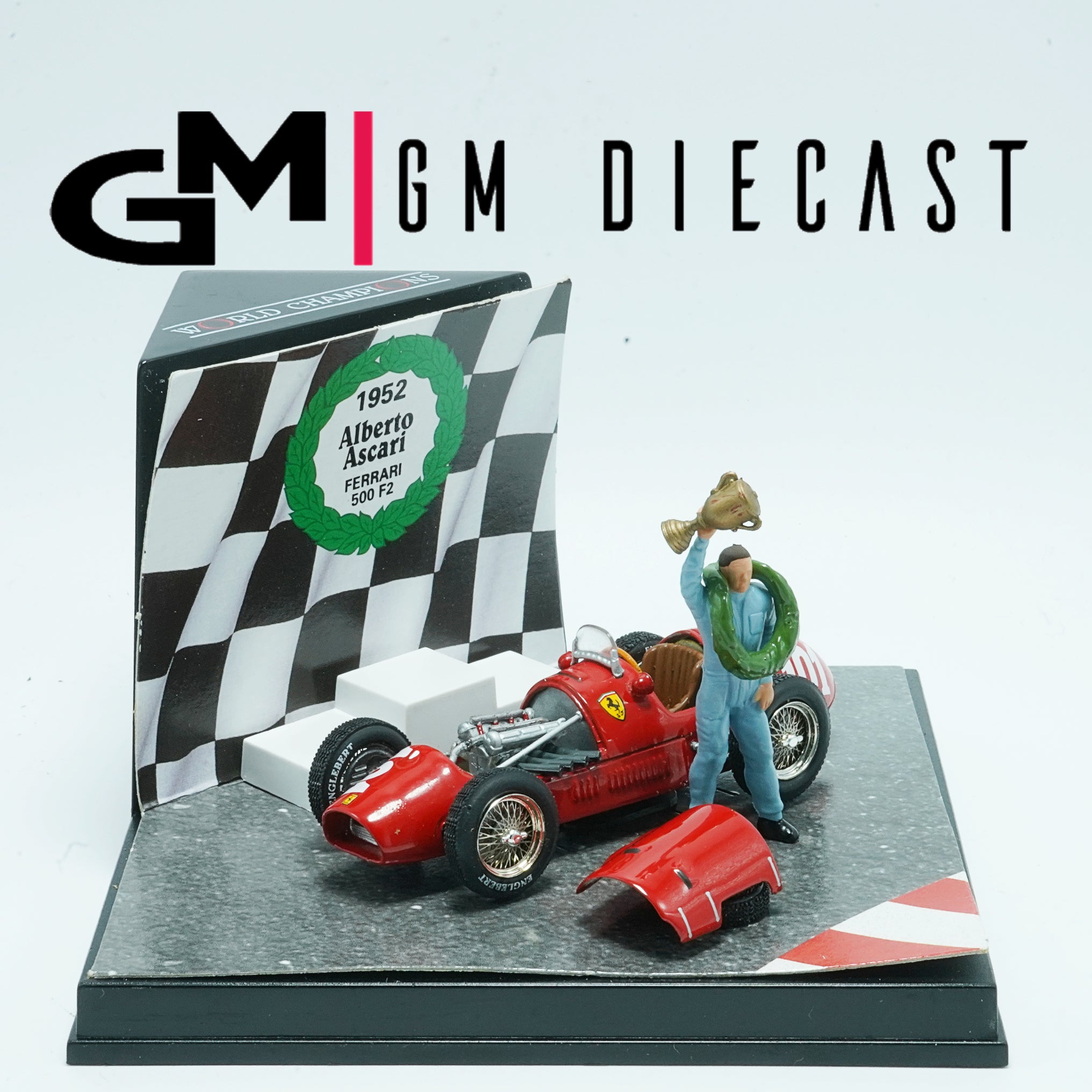 Ferrari 500 F2 #101 World Champion 1952 A.Ascari  1:43