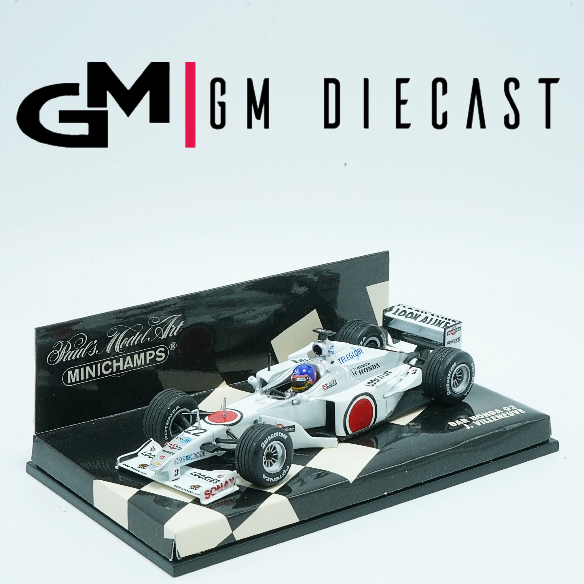 Bar Honda 02 #22 J.Villeneuve 1:43