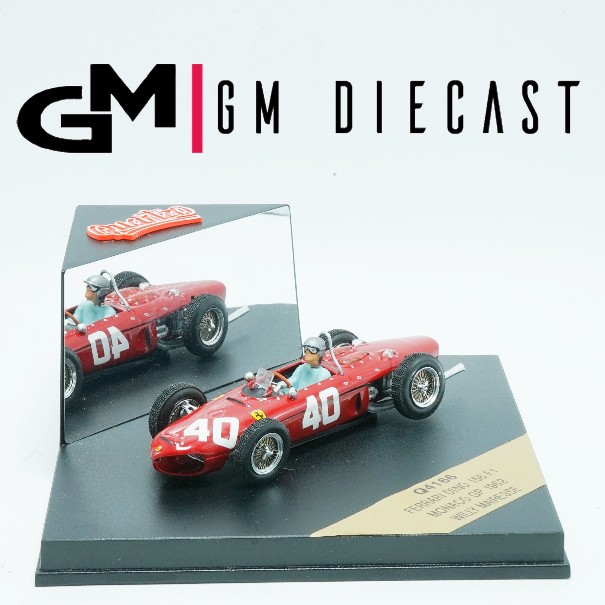 Ferrari Dino 156 F1 #40 Monaco GP 1962 W.Mairesse 1:43