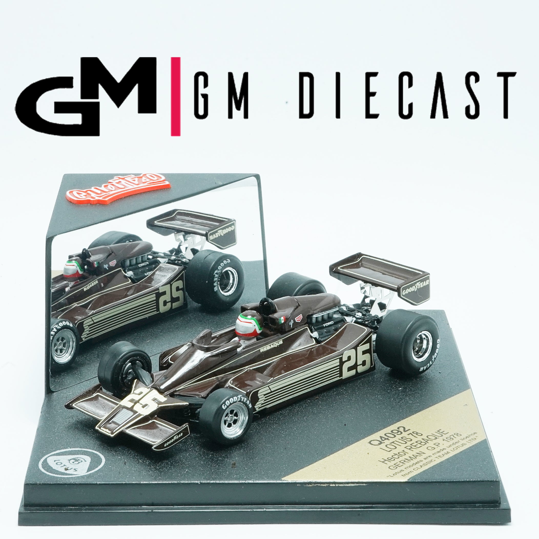 Lotus 78 #25 German G.P. 1978 H.Rebaque 1:43