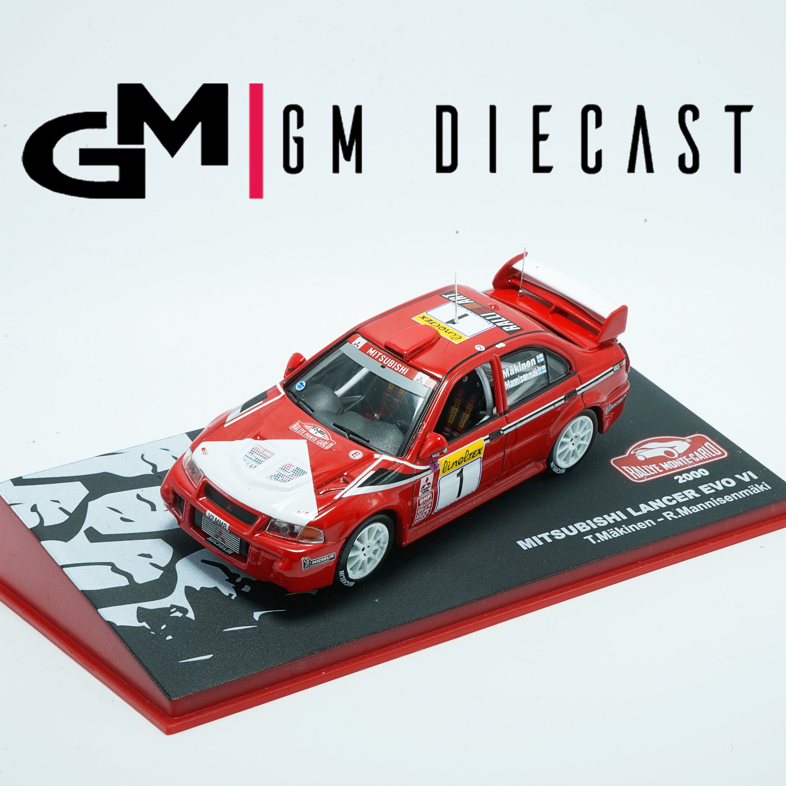 Mitsubishi Lancer Evo VI #1 Rally Monte Carlo 2000 T.Makinen/R.Mannisenmaki