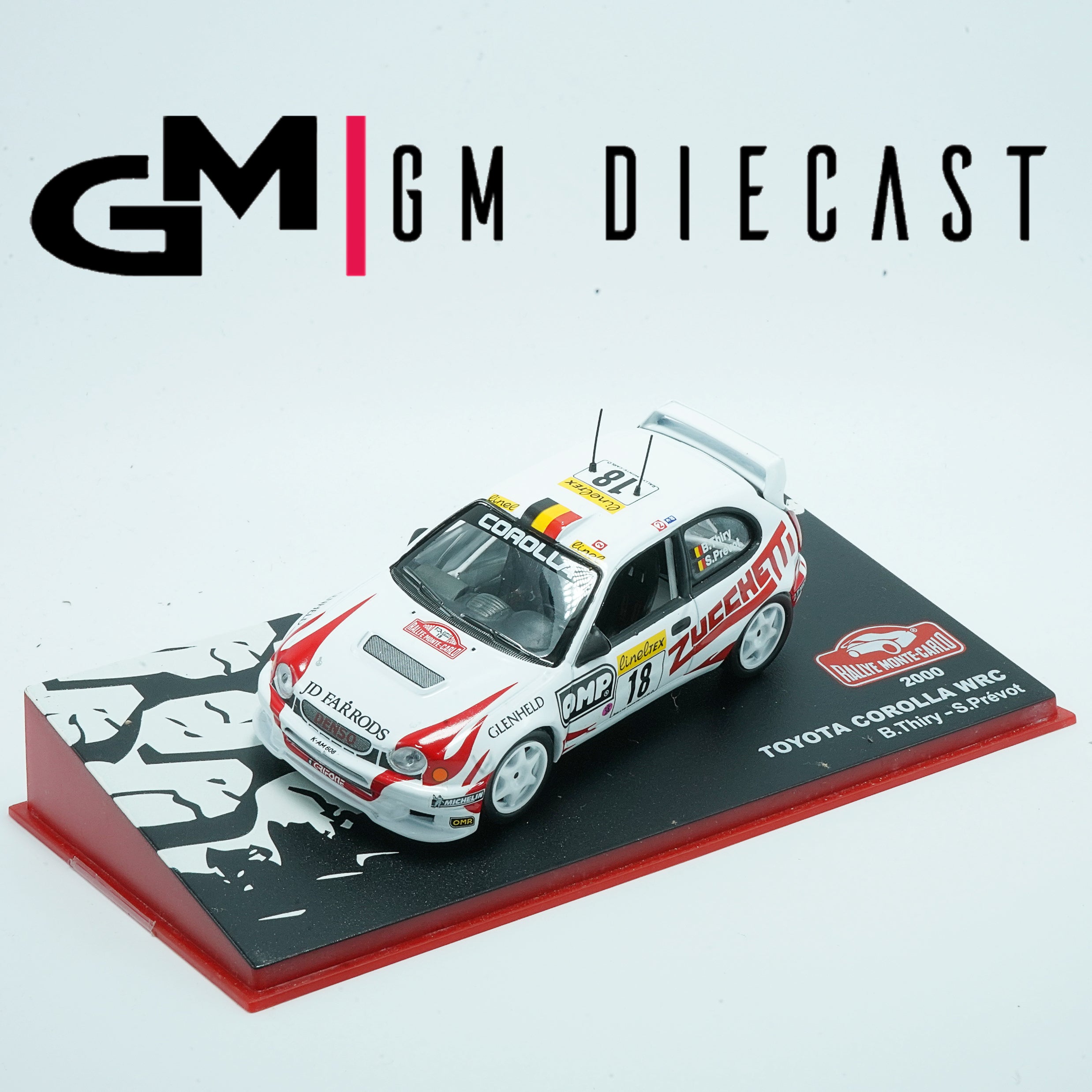 Toyota Corolla #18 Rally Monte Carlo 2000 B.Thiry/S.Prevot