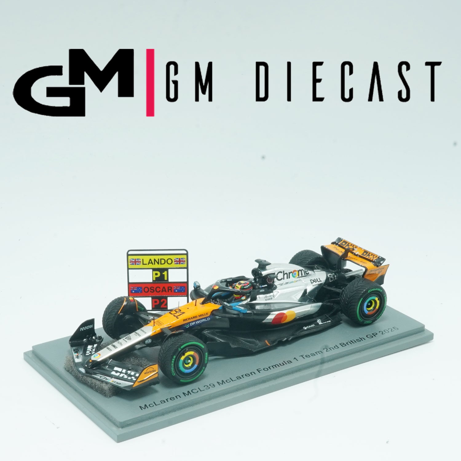 McLaren MCL39 #81 GP British 2025 Piastri 1/43