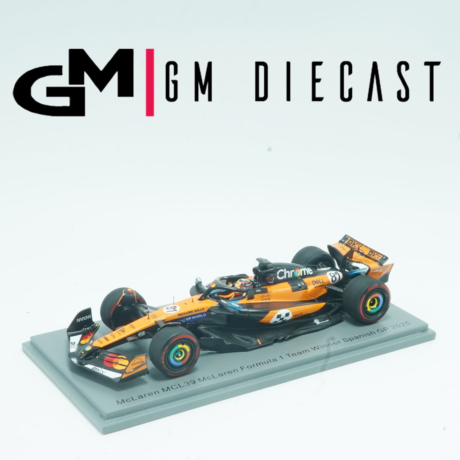 McLaren MCL39 #81 GP Spanish 2025 Piastri 1/43