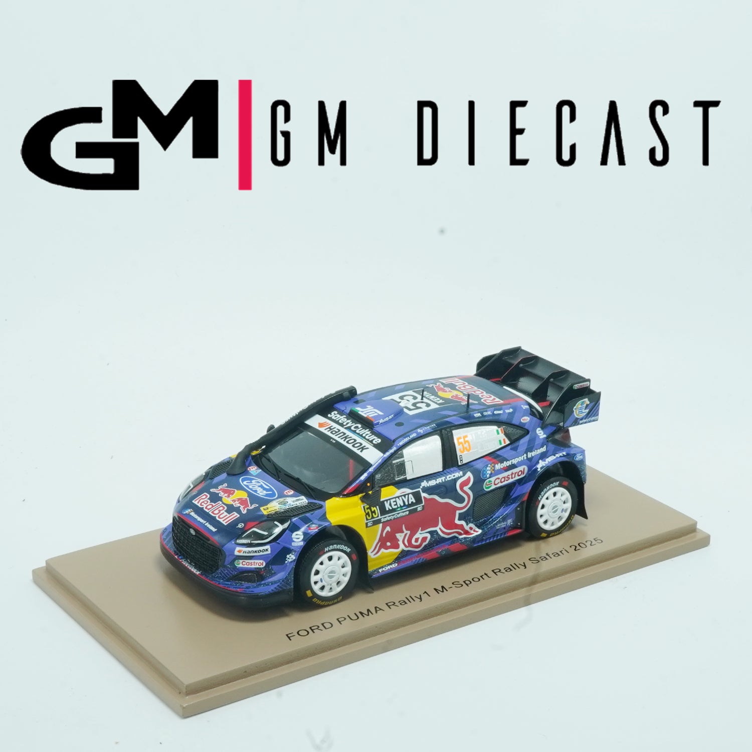 Ford Puma #55 Rally Safari 2025 McErlean, Treacy 1/43