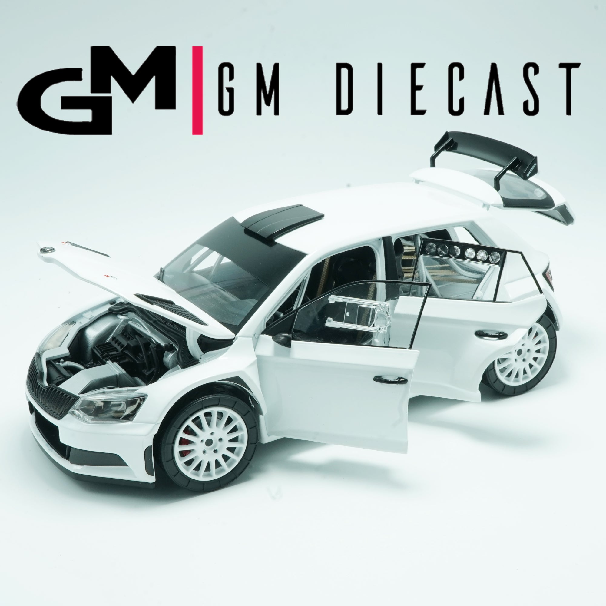 Skoda Fabia III R5 1:18