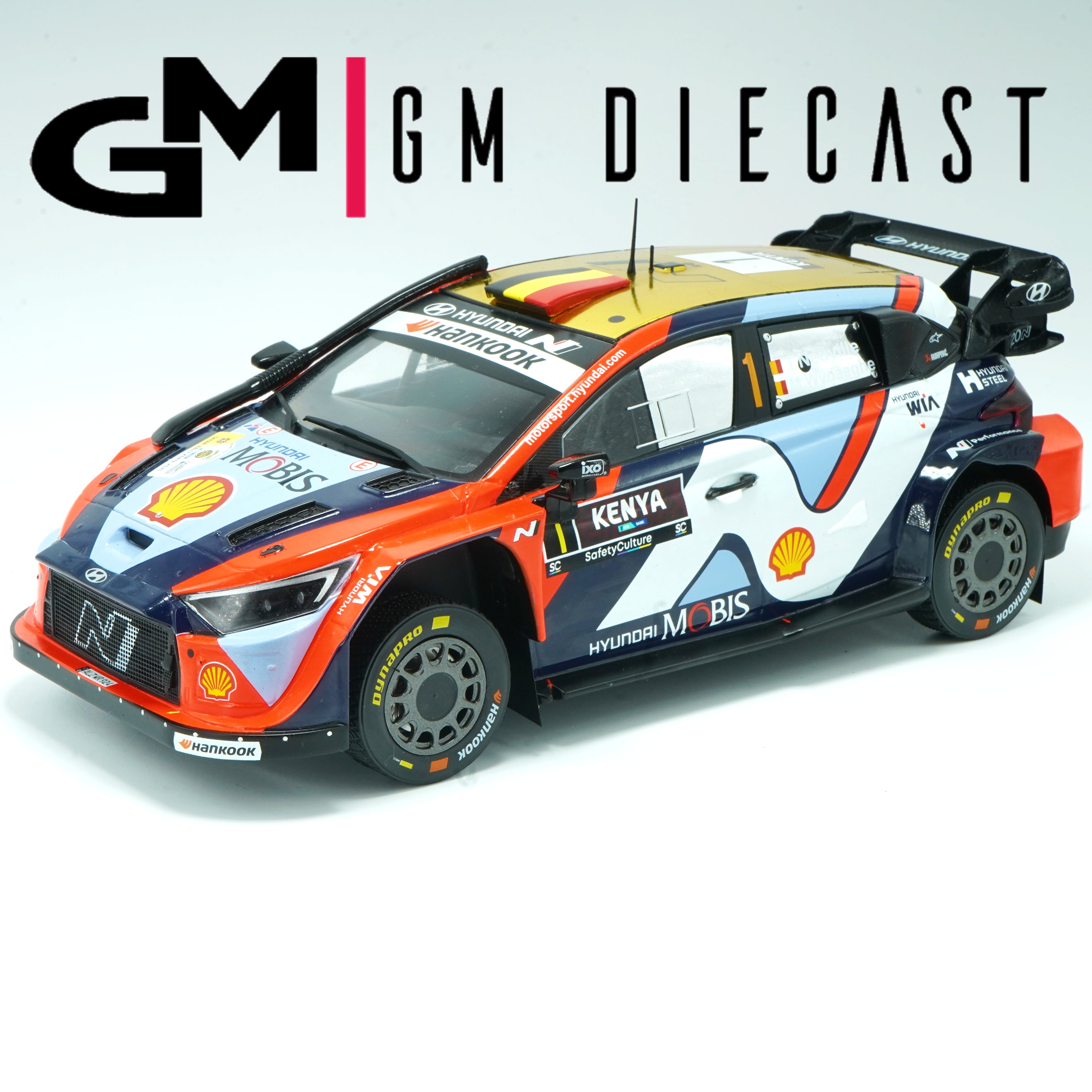 Hyundai i20 #1 Rally Kenya 2025 Neuville, Wydaeghe 1:18