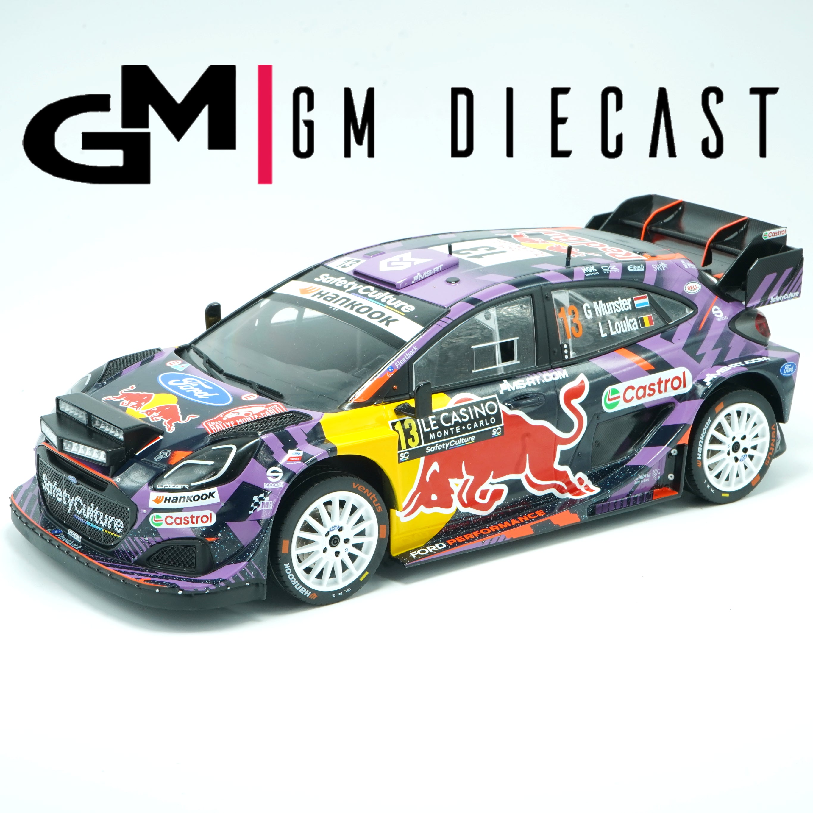 Ford Puma Rally1 #13 Rally Monte Carlo 2025 Munster, Louka 1:18