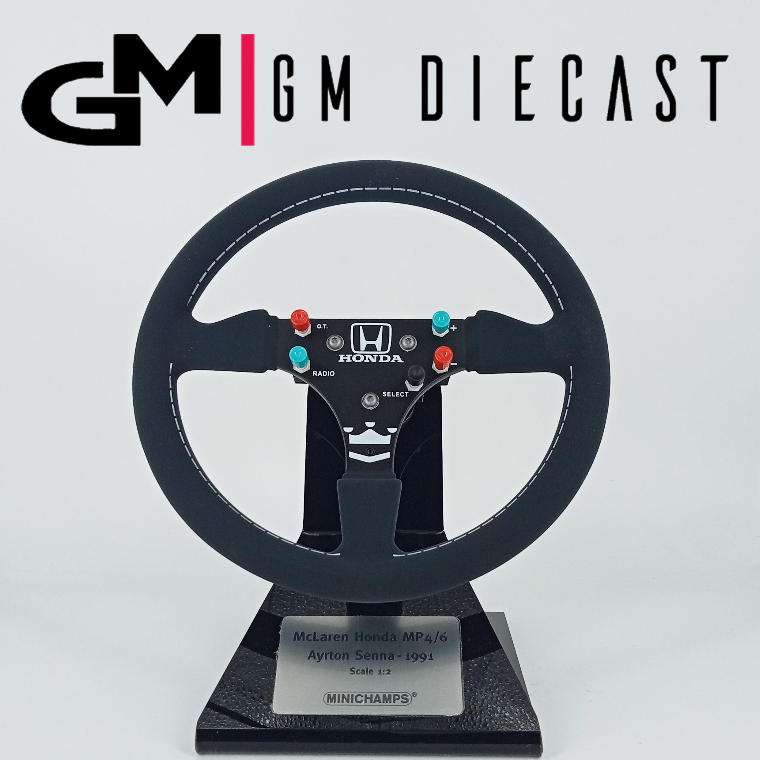 Steering Wheel McLaren Honda MP 4/6 Ayrton Senna - 1991 1/2
