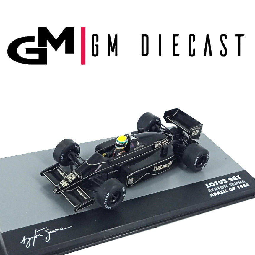 Lotus 98T #12 GP Brazil 1986 A.Senna