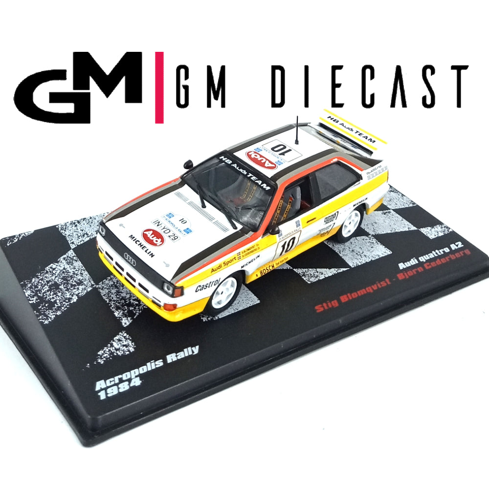 Audi Quattro A2 #10 Acropolis 1984 Blomqvist/Cederberg