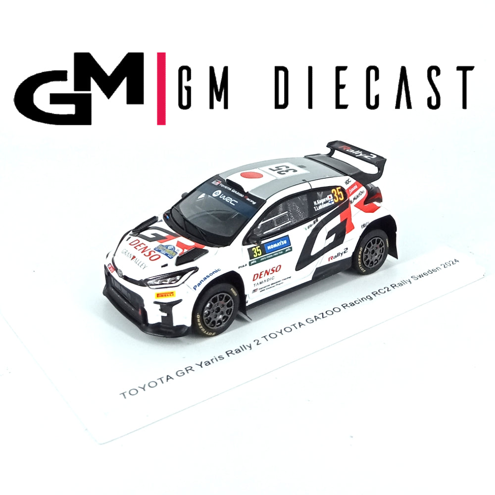 Toyota Yaris Rally2 #35 Monte Carlo 2024 Kogure/Luhtinen