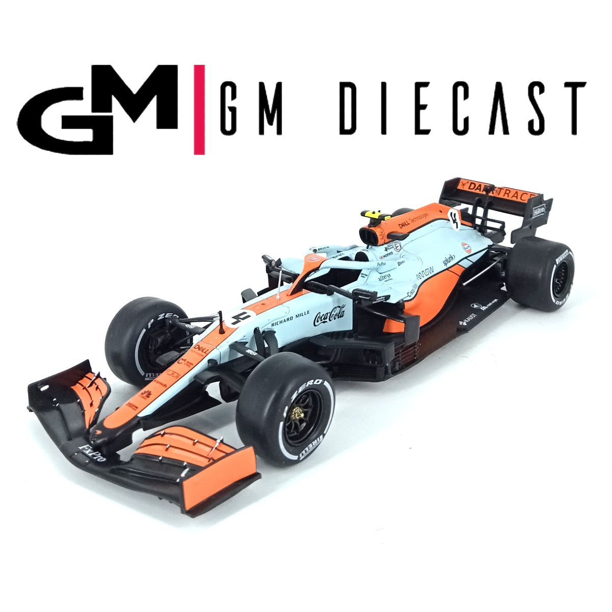McLaren MCL35M #3 Monaco 2021 L.Norris 1/24