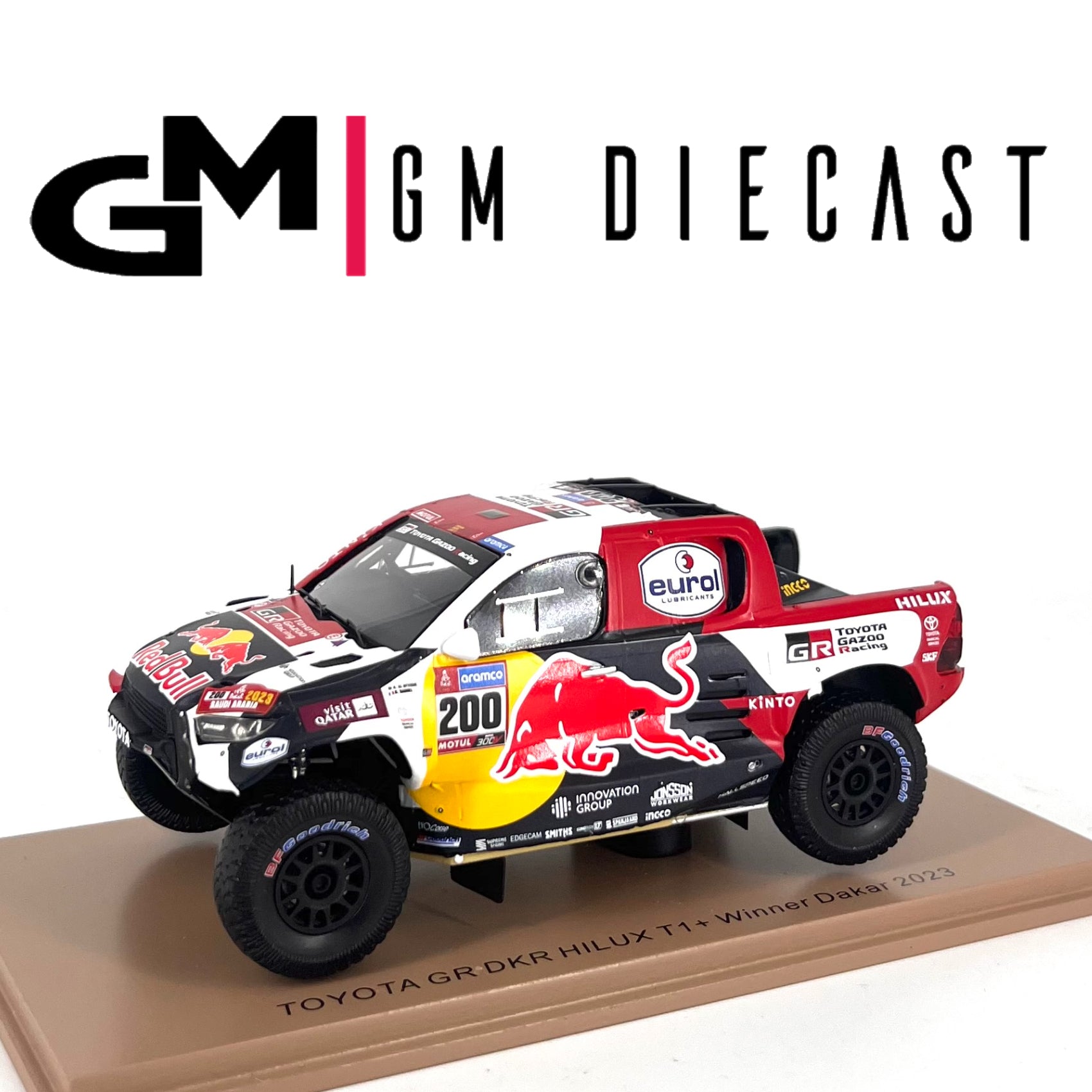 Toyota Hilux #200 Winner Dakar 2023 Al-Attiyah/Baumel