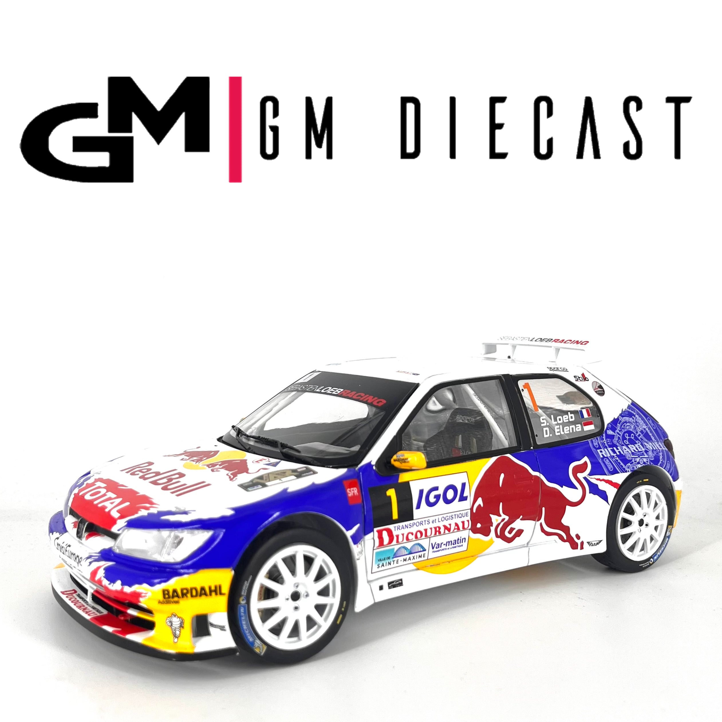 Peugeot 306 Maxi #1 Rally du Var 2017 S.Loeb/D.Elena 1/18