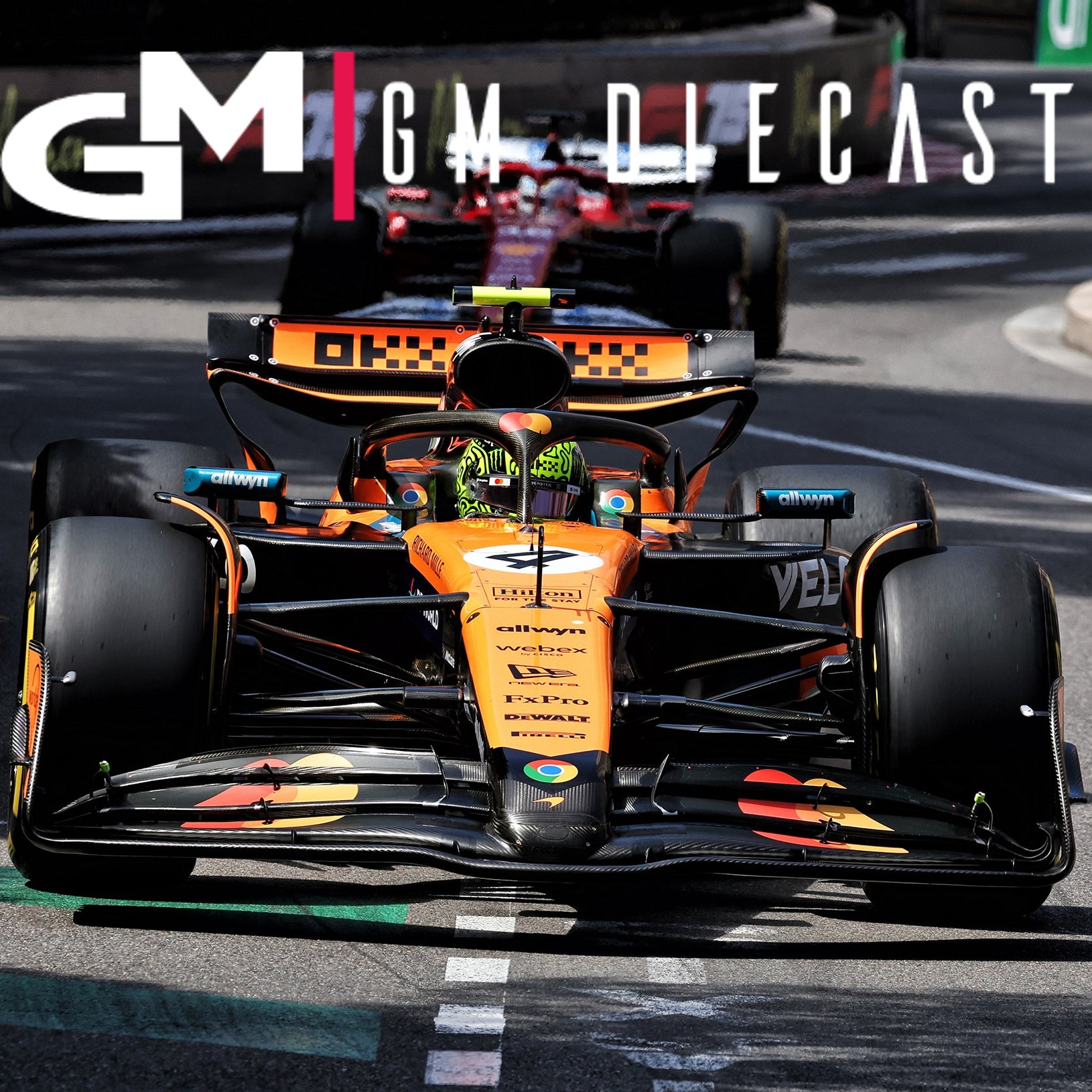 McLaren MCL39 #4 GP Monaco 2025 L.Norris 1/18