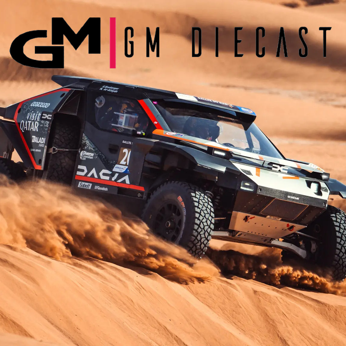 DACIA Sandrider #200 Rally Dakar 2025 N.Al-Attiyah/E.Boulanger