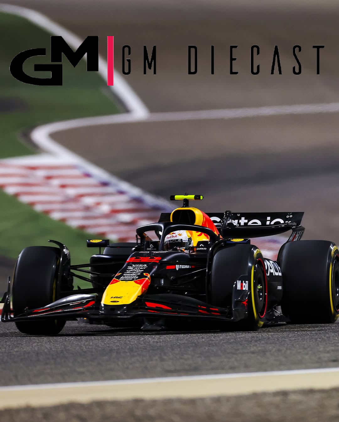 Red Bull Racing RB21 #1 GP Azerbaijan 2025 Y.Tsunoda *with pit board