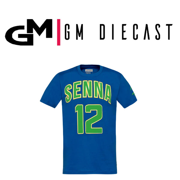 Ayrton Senna Collegiate T-Shirt