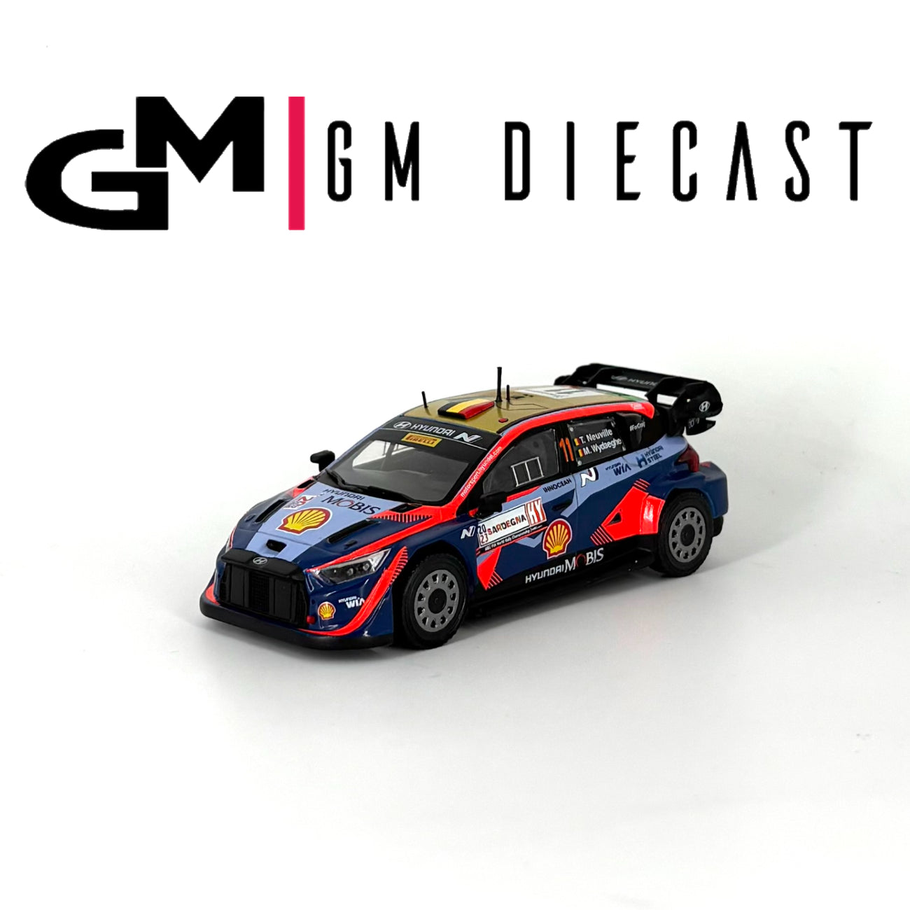 Hyundai i20 #11 Rally Sardegna 2023 T.Neuville/M.Wydaeghe