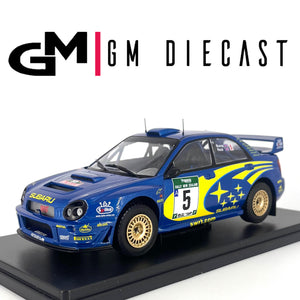 Subaru Impreza S7 #5 Rally New Zealand 2001 Burns/Reid 1:24