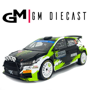 Skoda Fabia Rally2 #23 Monte Carlo 2023 Solberg/Edmonson 1/18