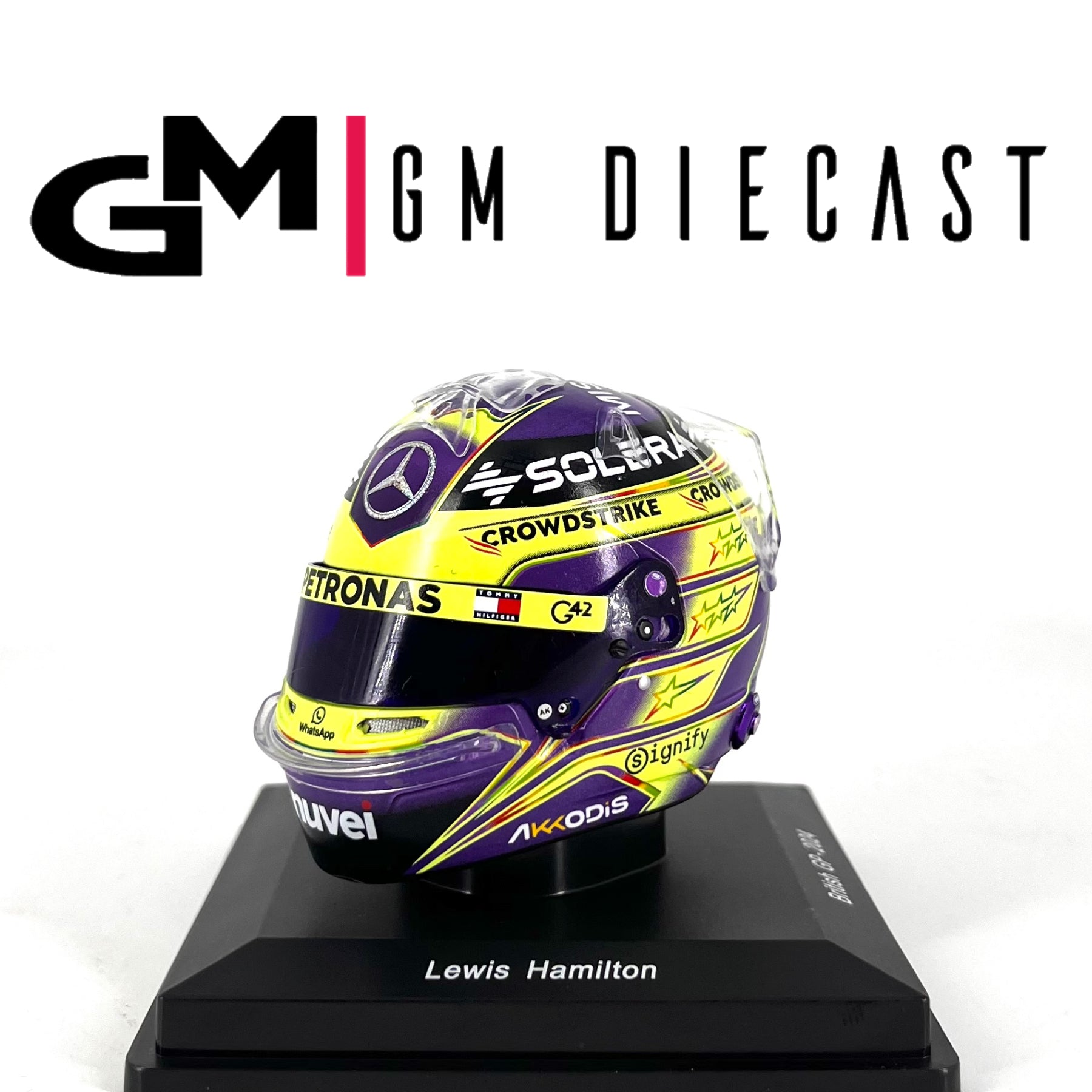 L.Hamilton British GP 2024 1:5 Helmet