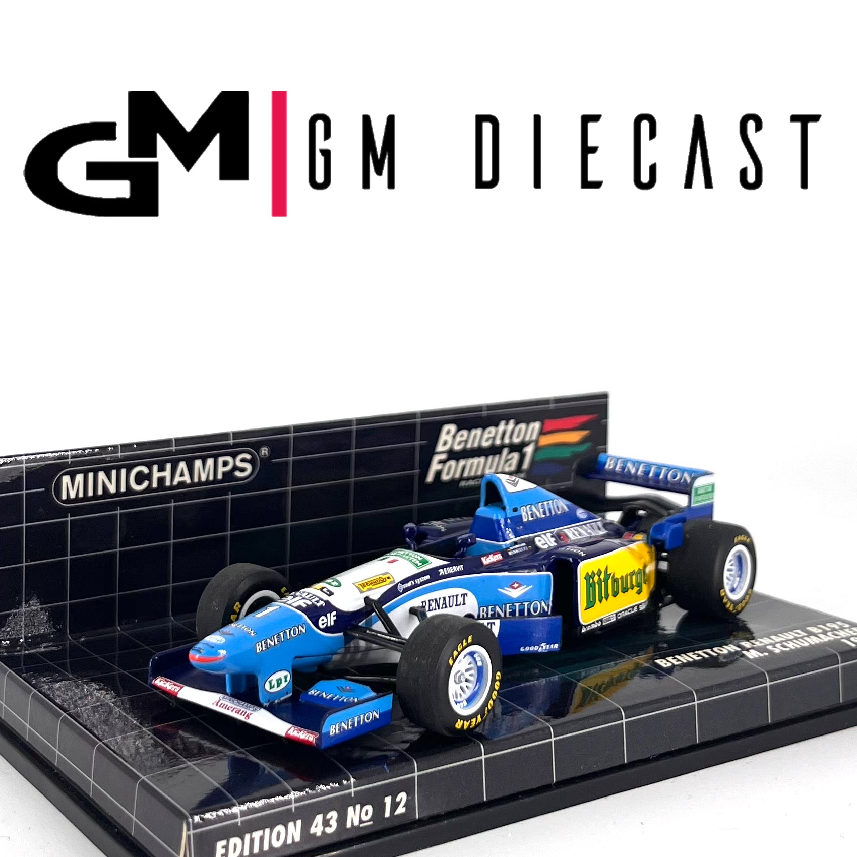 Benetton Renault B195 #1 GP Brazil 1995 M.Schumacher