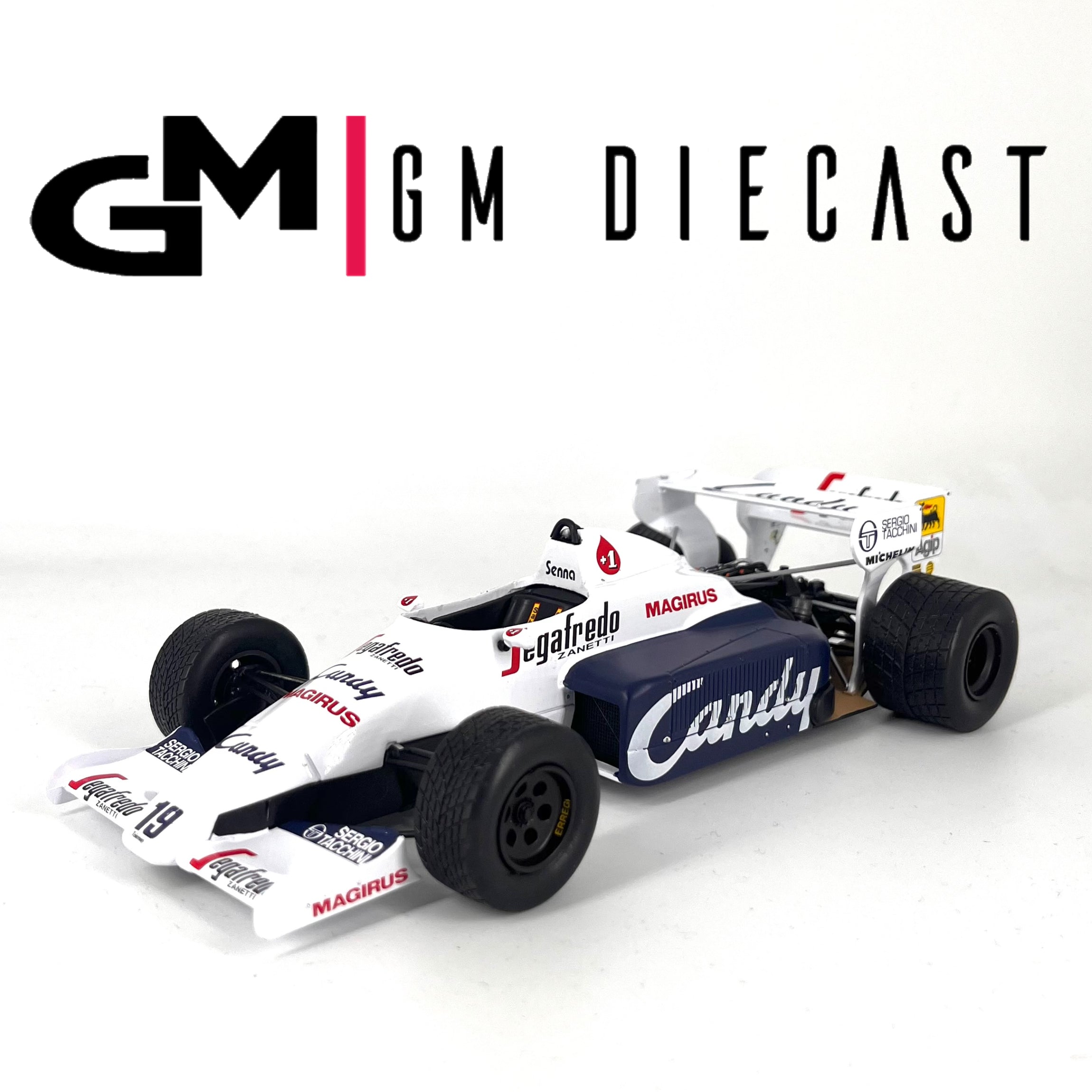 Toleman TG184 #19 Season 1984 A.Senna 1/24