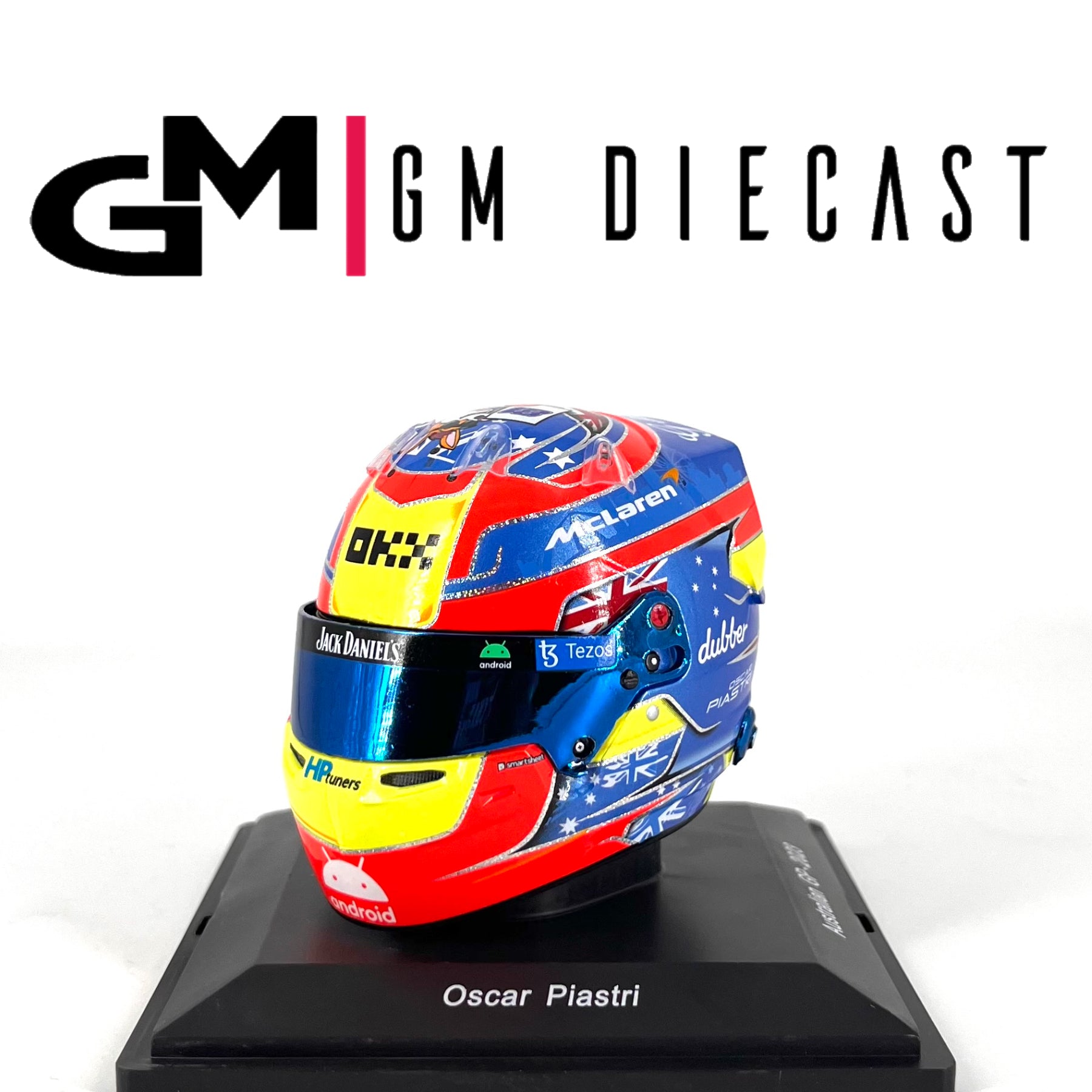 O.Piastri Autralian GP 2023 1:5 Helmet