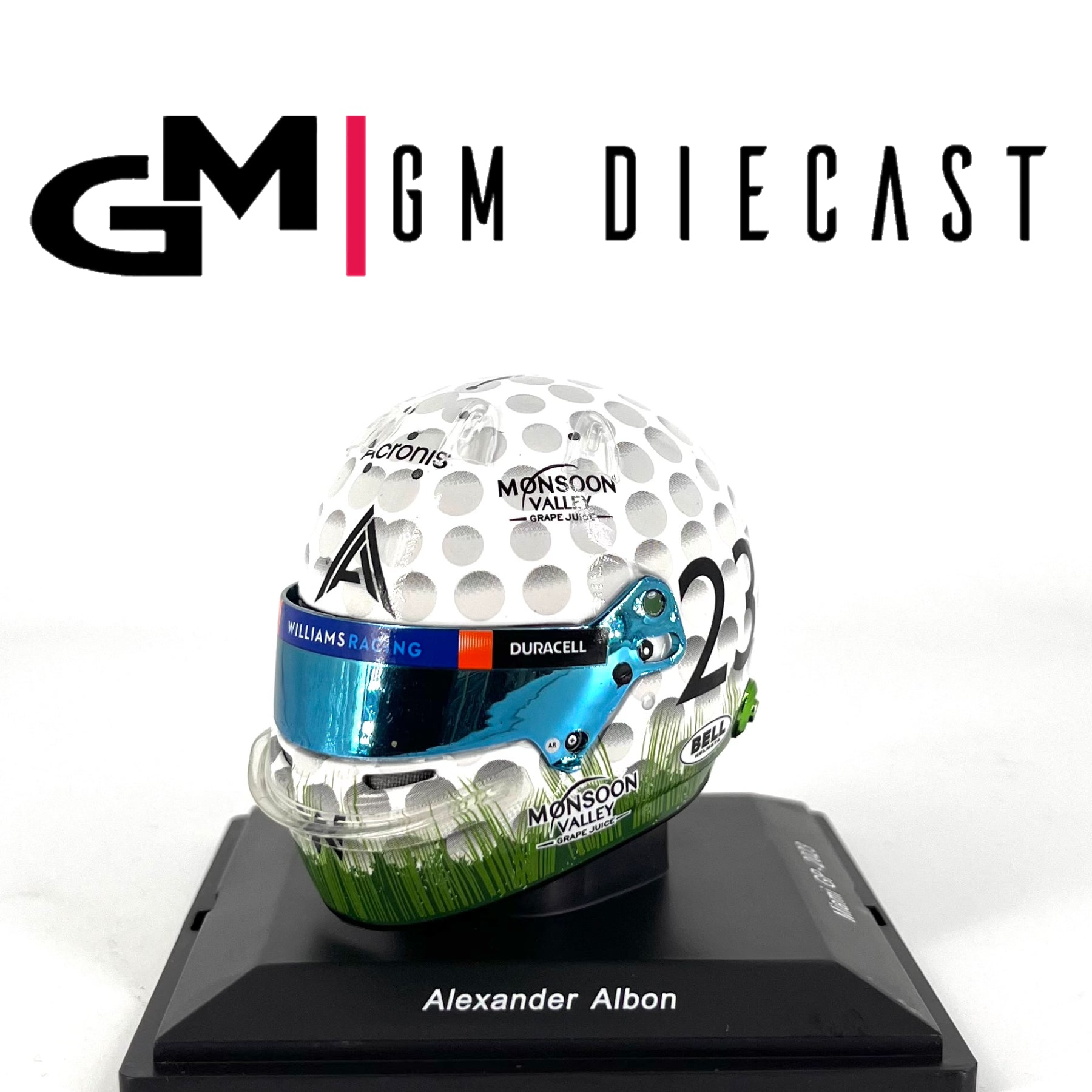 A.Albon Miami GP 2023 1:5 Helmet