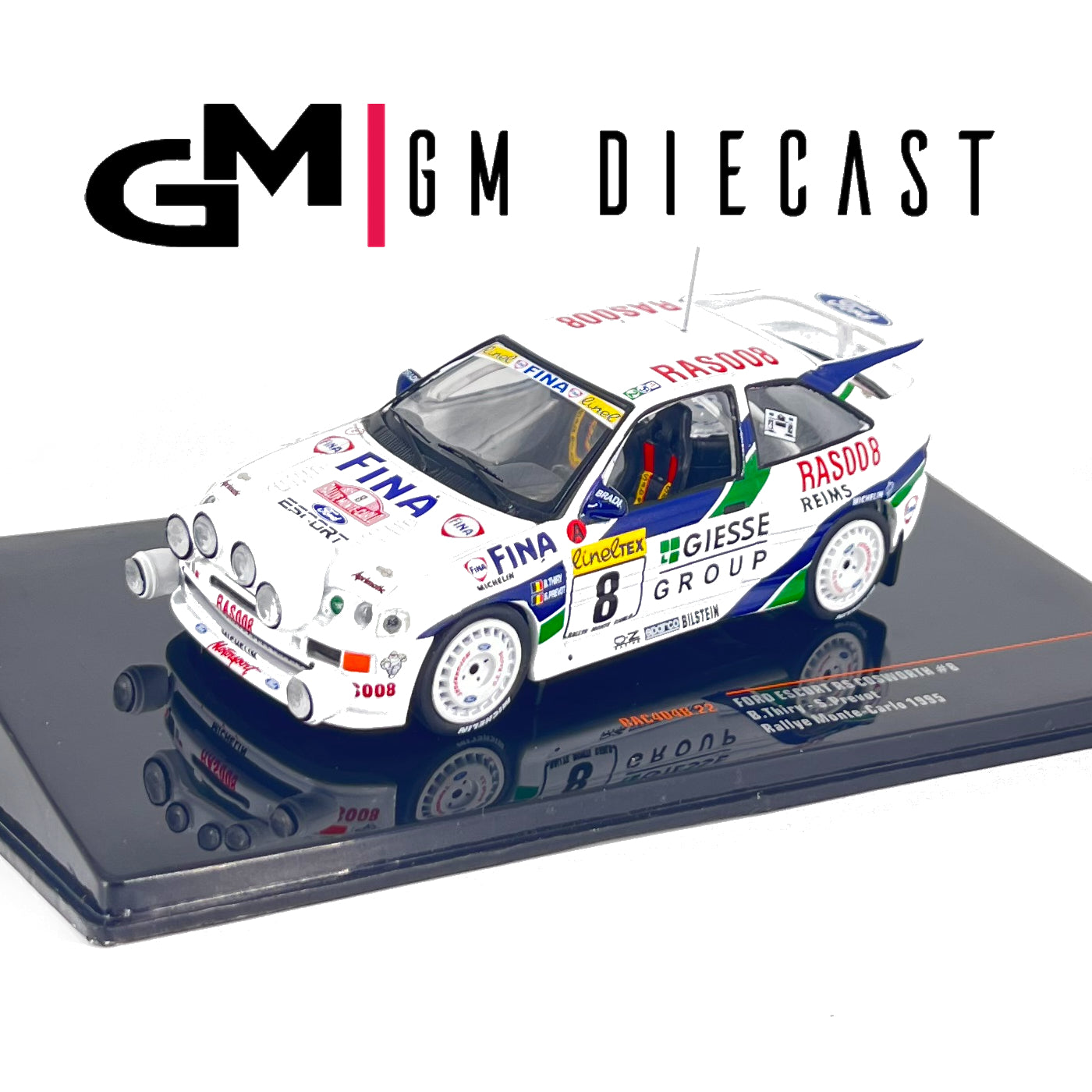 Ford Escort RS Cosworth #8 Rally Monte Carlo 1995 B.Thiry/S.Prevot