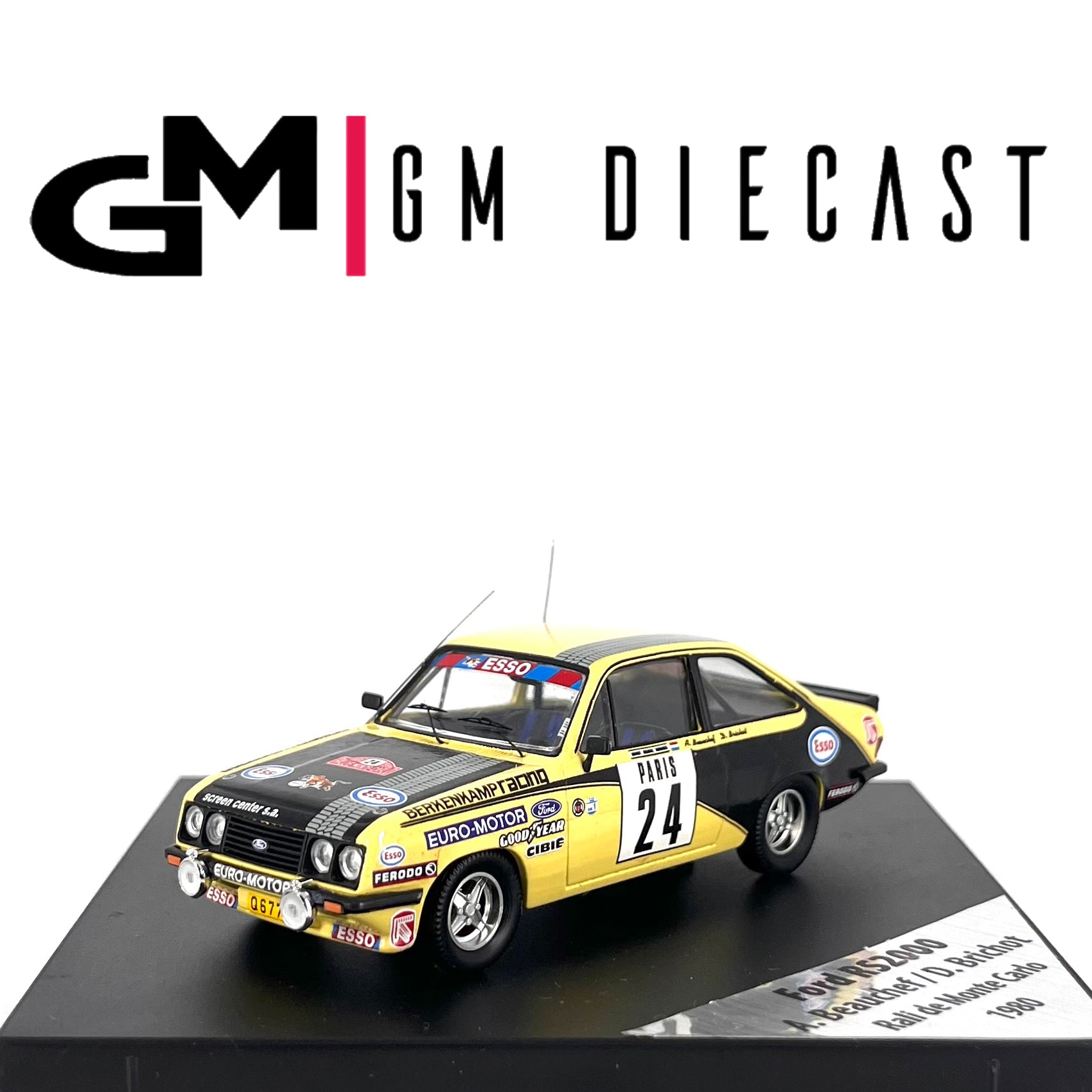 Ford RS2000 #24 Rally Monte Carlo 1980 A.Beauchef/D.Brichot