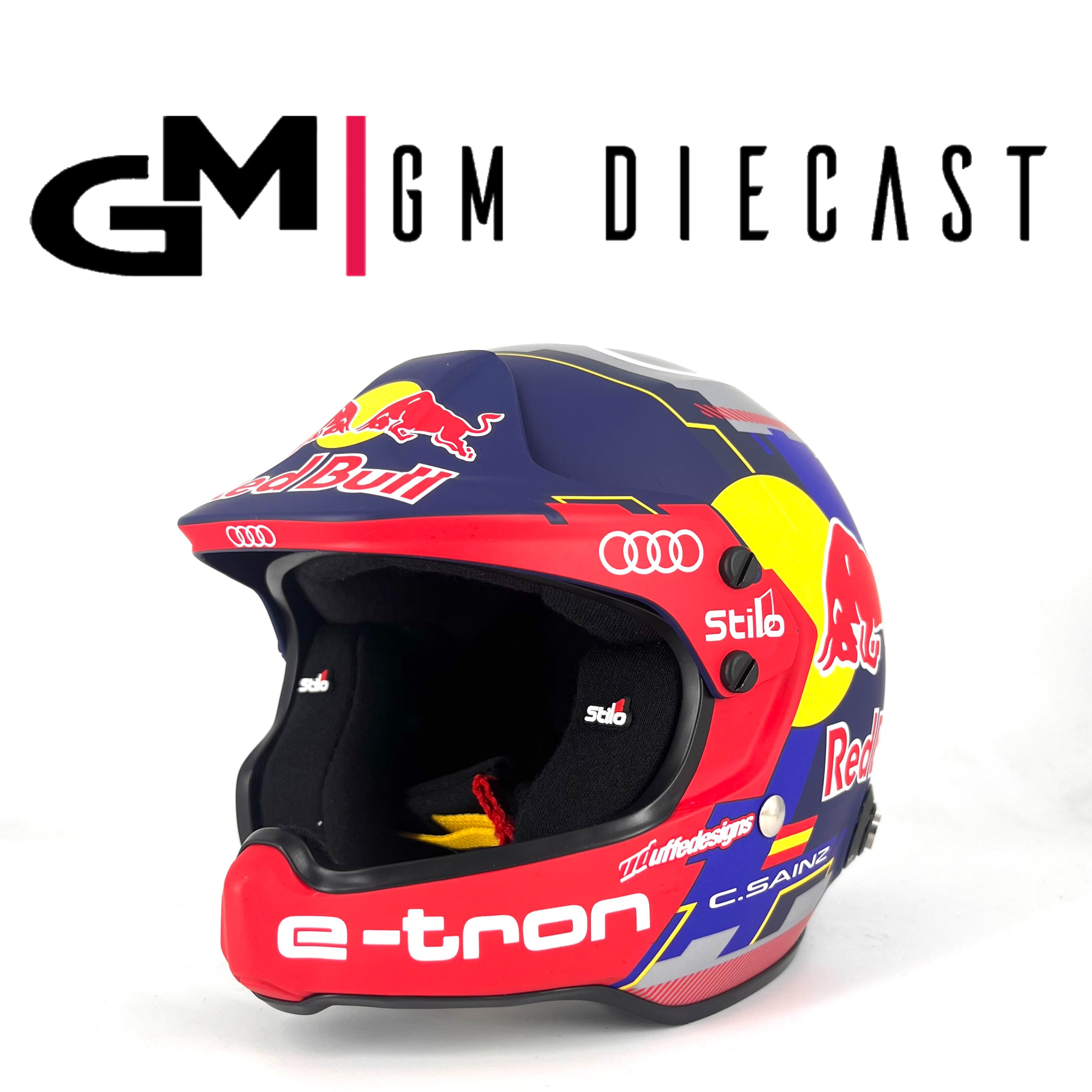 C.Sainz Dakar Audi Sport 2024 Helmet 1/2