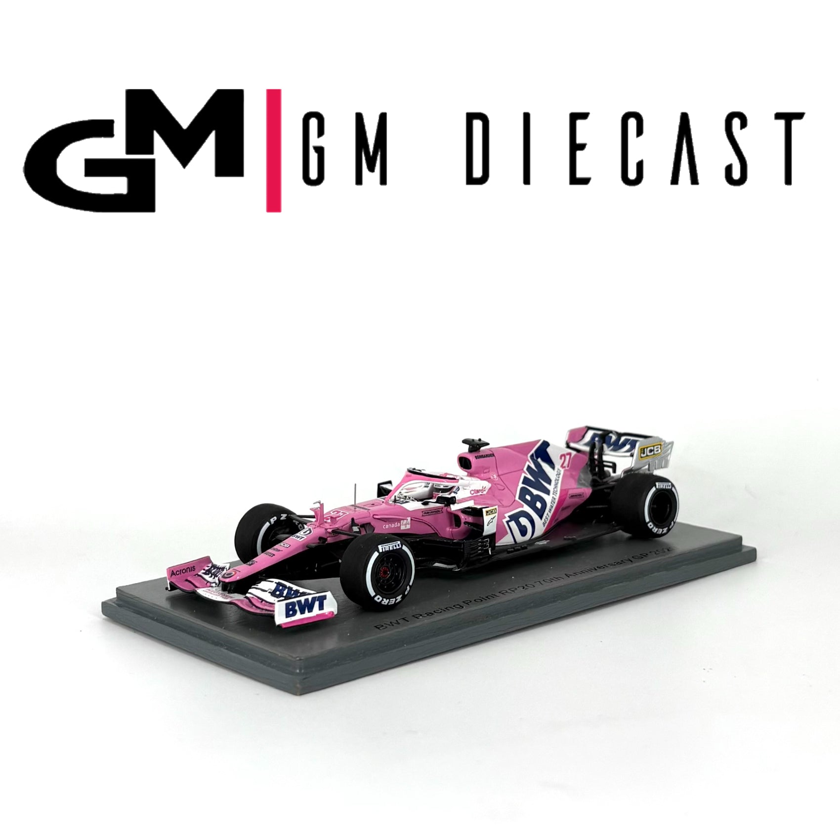 BWT Racing Point RP20 #27 70th Anniversary GP 2020 N.Hulkenberg