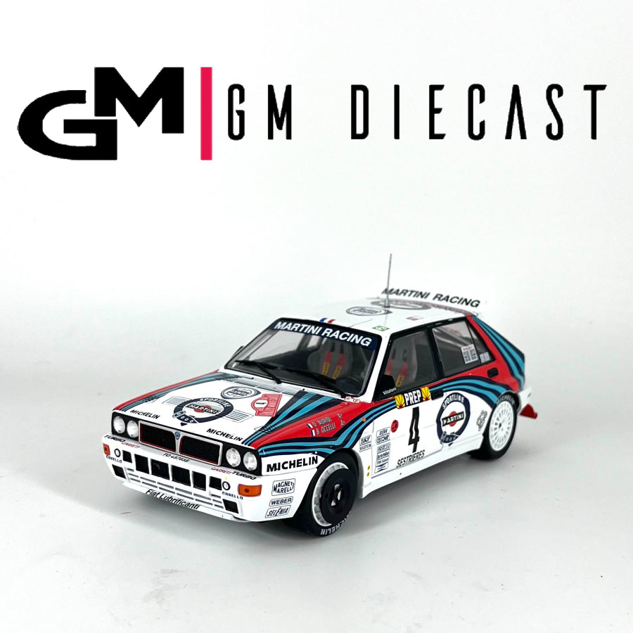 Lancia Delta HF Integrale #4 Rally Monte Carlo 1992 Auriol , Occelli 1/24