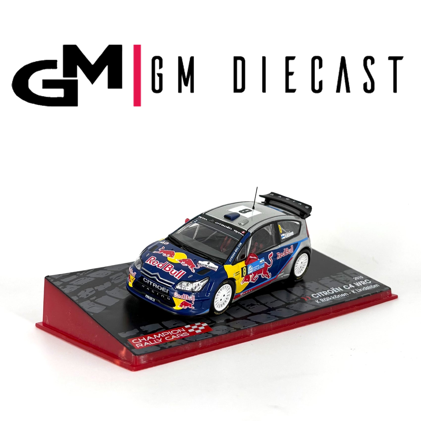 Citroen C4 #8 Rally Champion Cars 2010 K.Raikkonen/K.Lindstrom