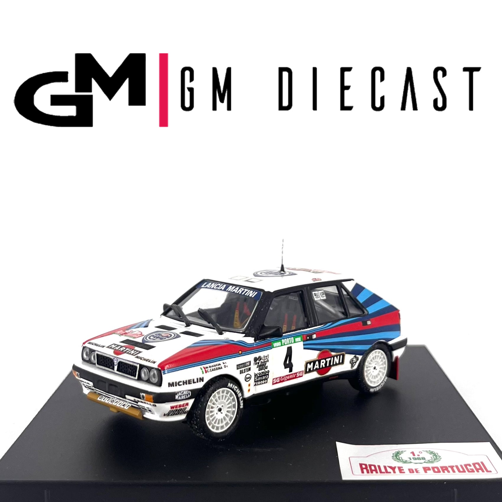 Lancia Martini #4 Rally de Portugal 1988 M.Biassion/C.Cassina