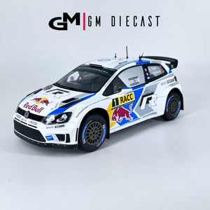 VW Polo R WRC #8 Catalunya 2014 Ogier/Ingrassia 1/24