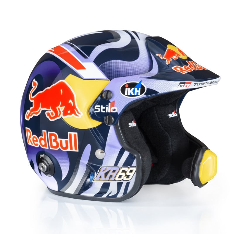 Kalle Rovanpera #69 Season 2025 Helmet 1:2