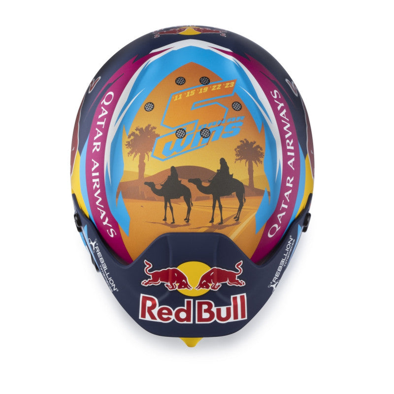 Nasser Al-Attiyah #200 Dakar Rally 2024 Helmet 1:2