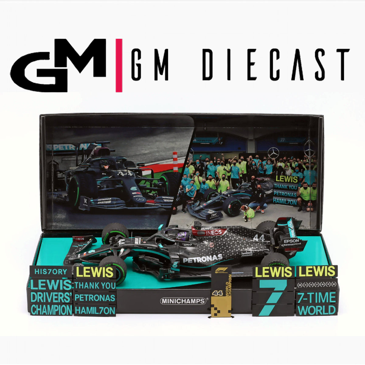 Mercedes AMG Petronas #22 winner turkish gp 2020 L.Hamilton 1/18